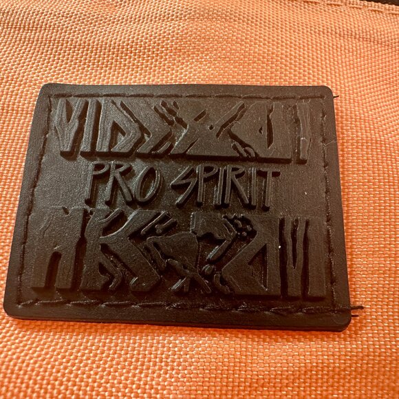 NWT VTG Pro Spirit 90s Fanny Pack Neon Orange Double Pocket Belt Bag Hip Pack - Picture 8 of 14